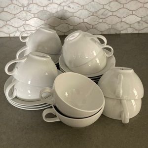 Crate & Barrel cups & saucer set